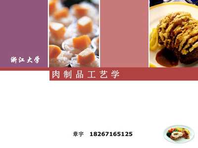 肉制品工艺学 从原料到餐桌的科技与艺术